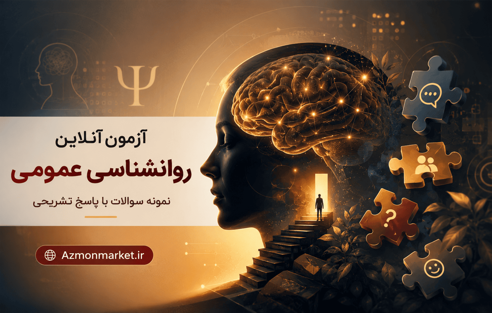 آزمون آنلاین روانشناسی عمومی | نمونه سوالات با پاسخ تشریحی